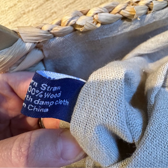 Bujibaja Straw Bag with Circle Handle - Picture 5 of 7